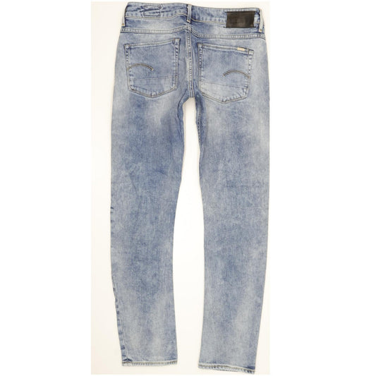 G-Star Women Blue Skinny Slim Stretch Jeans W26 L29