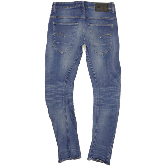 G-Star Arc 3D Men Blue Skinny Slim Stretch Jeans W30 L31