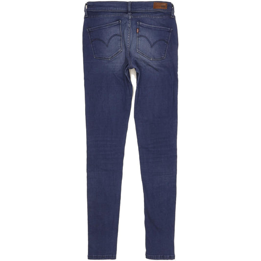 Levi's Women Blue Skinny Slim Stretch Jeans W27 L32