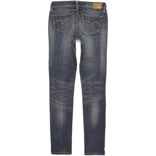 Levi's Demi Curve Women Blue Skinny Slim Stretch Jeans W28 L32