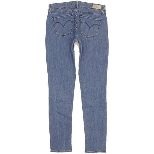 Levi's Women Blue Skinny Slim Stretch Jeans W29 L31