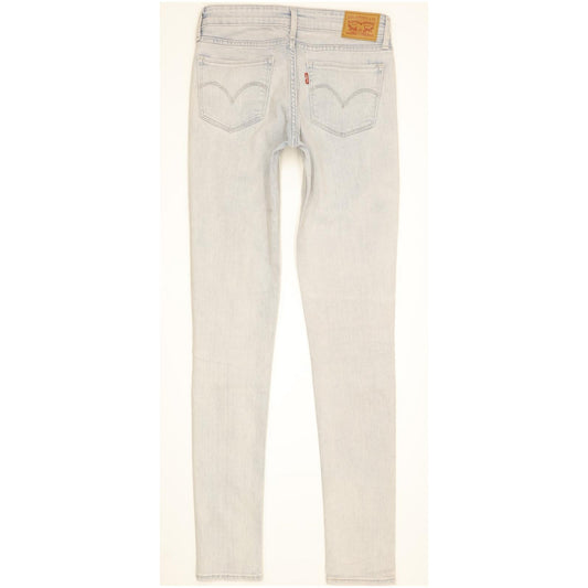 Levi's 711 Women Blue Skinny Slim Stretch Jeans W25 L32