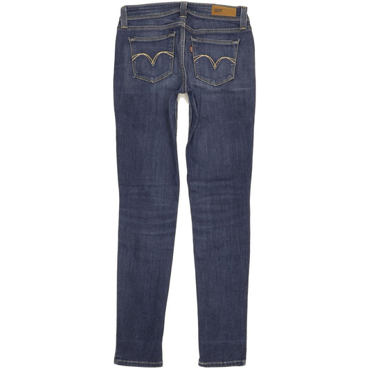 Levi's Demi Curve Women Blue Skinny Slim Stretch Jeans W25 L31