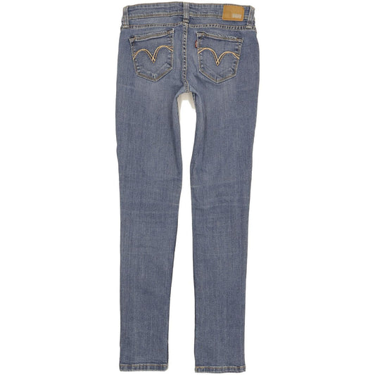 Levi's Demi Curve Women Blue Skinny Slim Stretch Jeans W27 L31