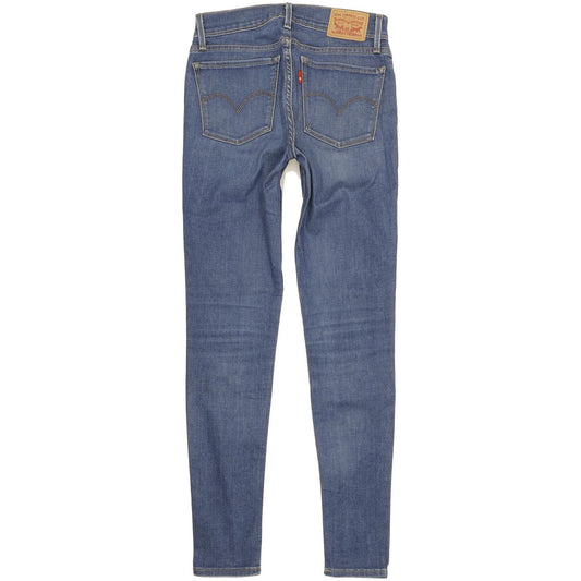 Levi's 710 Super Women Blue Skinny Slim Stretch Jeans W26 L30