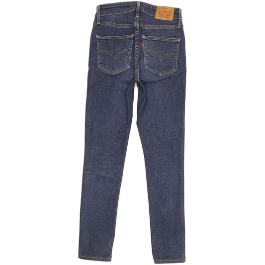 Levi's 721 Women Blue Skinny Slim Stretch Jeans W25 L26