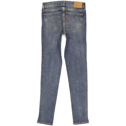 Levi's 711 Women Blue Skinny Slim Stretch Jeans W27 L30