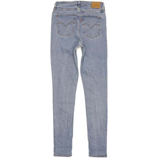Levi's 721 Blue Skinny Slim Stretch Jeans High Waisted W30 L32