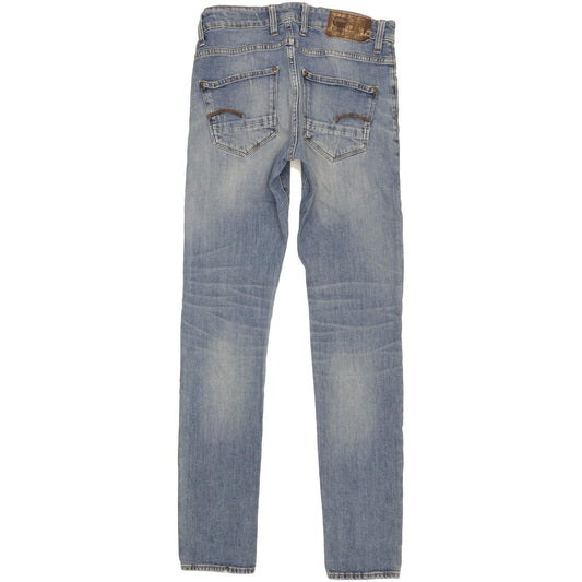 G-Star Revend Women Blue Skinny Slim Stretch Jeans W30 L32