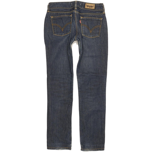 Levi's 571 Women Blue Straight Slim Jeans W29 L29