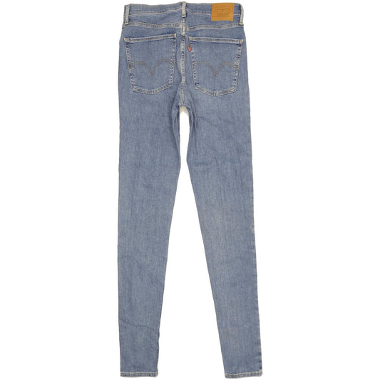 Levi's Mile Blue Skinny Slim Stretch Jeans High Waisted W29 L34