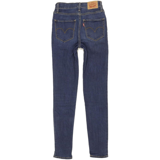 Levi's 721 Women Blue Skinny Slim Stretch Jeans W25 L29