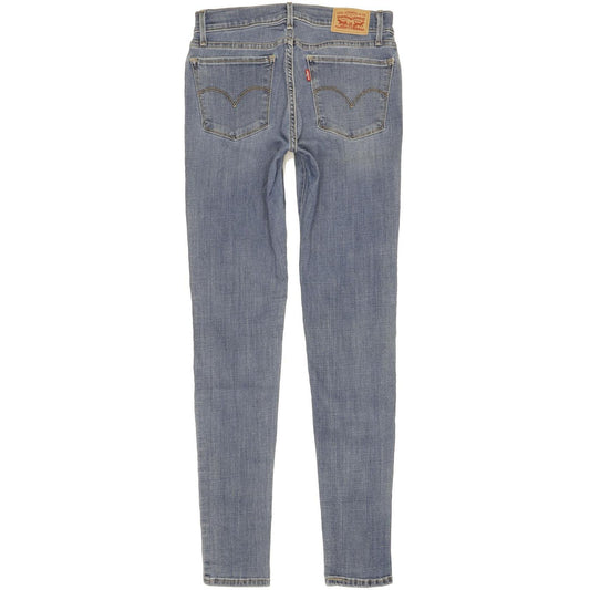 Levi's 710 Super Women Blue Skinny Slim Stretch Jeans W29 L31