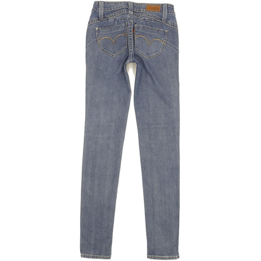 Levi's Women Blue Skinny Slim Stretch Jeans W26 L33