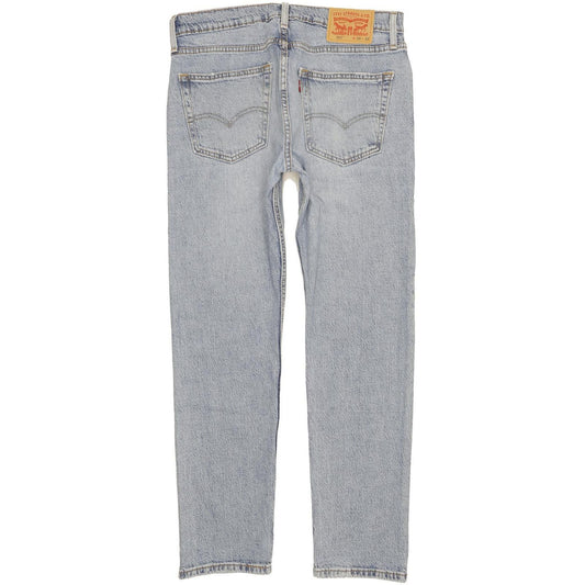 Levi's 502 Men Blue Tapered Regular Stretch Jeans W32 L31