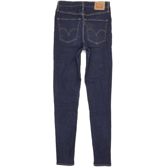 Levi's Mile Blue Skinny Slim Stretch Jeans High Waisted W28 L32