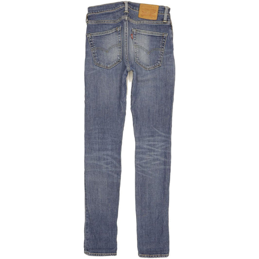 Levi's 519 Men Blue Skinny Slim Stretch Jeans W28 L32