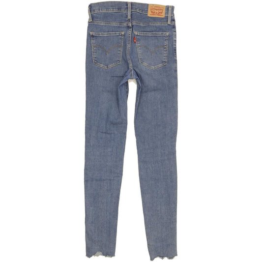 Levi's 720 Women Blue Skinny Slim Stretch Jeans W25 L30