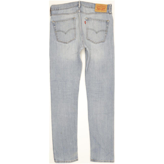 Levi's 510 Men Blue Skinny Slim Stretch Jeans W32 L33