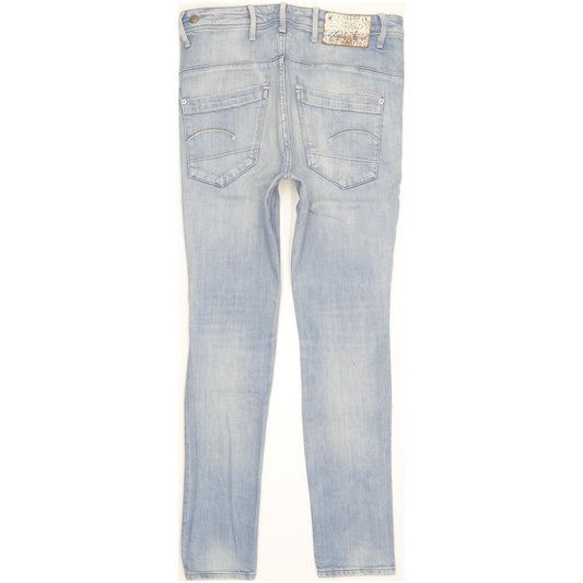 G-Star Low T Blue Tapered Loose Stretch Jeans High Waisted W25 L32