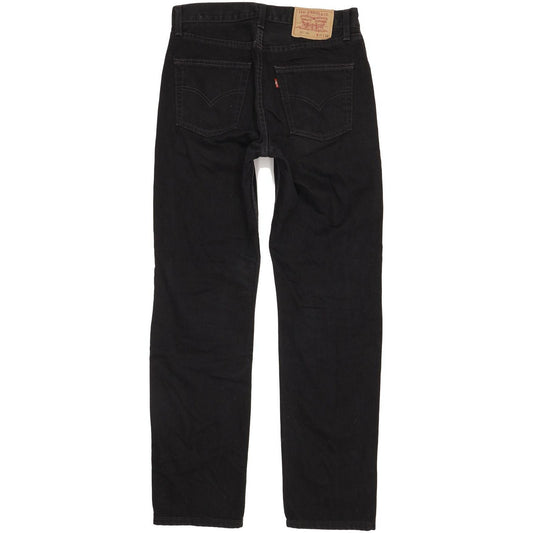 Levi's 521 Men Black Straight Regular Jeans W31 L32