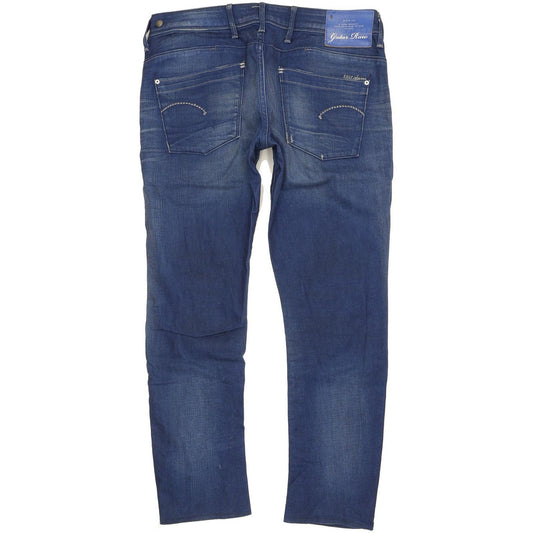 G-Star Low T Women Blue Skinny Slim Stretch Jeans W32 L29