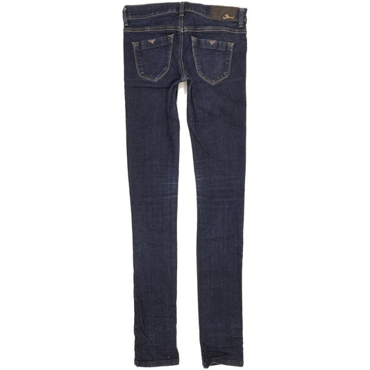 Diesel Livier 0881K Women Blue Skinny Slim Stretch Leggings W27 L32