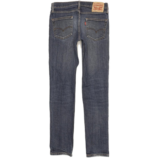 Levi's 511 Men Blue Straight Slim Stretch Jeans W30 L30