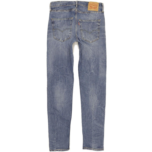 Levi's 512 Men Blue Tapered Slim Stretch Jeans W32 L34