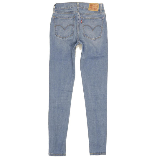 Levi's 710 Super Women Blue Skinny Slim Stretch Jeans W26 L29