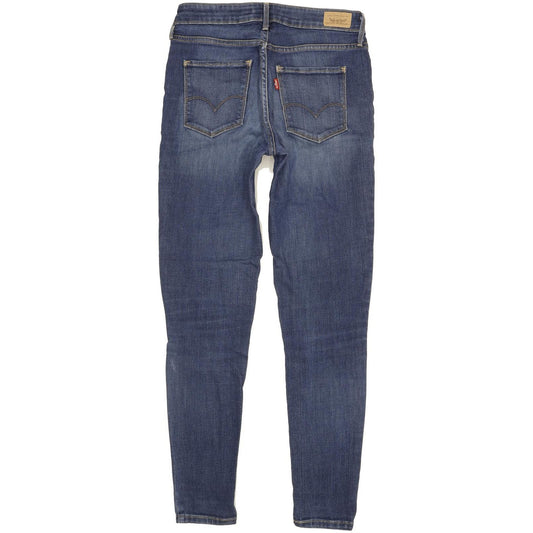 Levi's Women Blue Skinny Slim Stretch Jeans W26 L29
