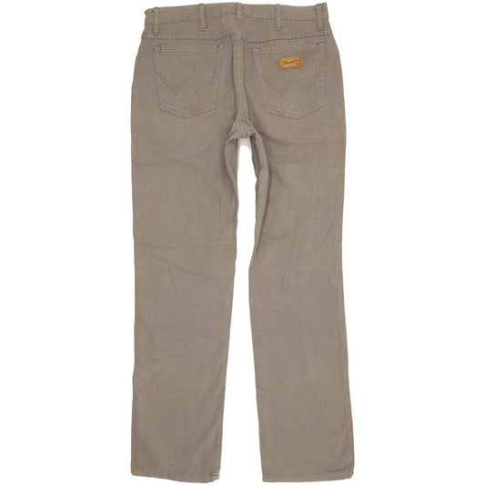 Wrangler Texas Men Grey Straight Regular Jeans W33 L32