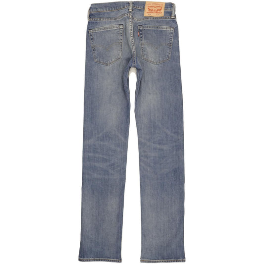 Levi's 513 Men Blue Straight Slim Stretch Jeans W28 L34