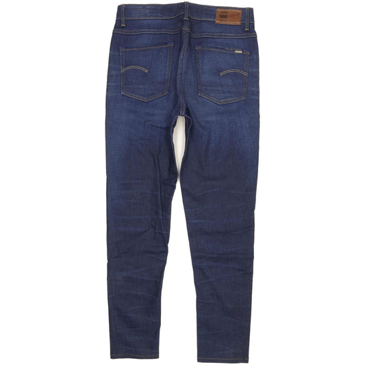 G-Star 3301 Women Blue Tapered Slim Stretch Jeans W27 L28