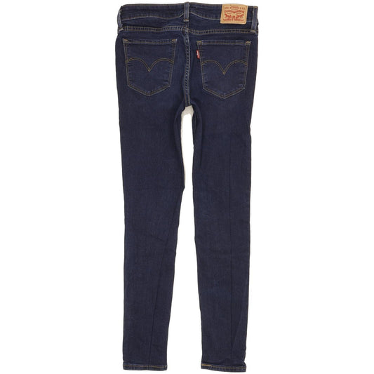 Levi's 711 Women Blue Skinny Slim Stretch Jeans W27 L27