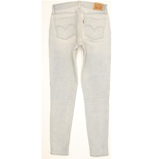 Levi's 710 Super Women Blue Skinny Slim Stretch Jeans W28 L29
