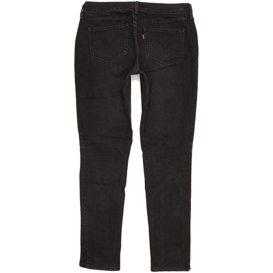 Levi's Bold Curve Women Black Skinny Slim Stretch Jeans W31 L31