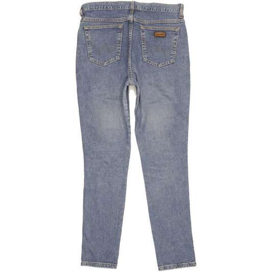 Wrangler Blue Skinny Slim Jeans High Waisted W32 L31