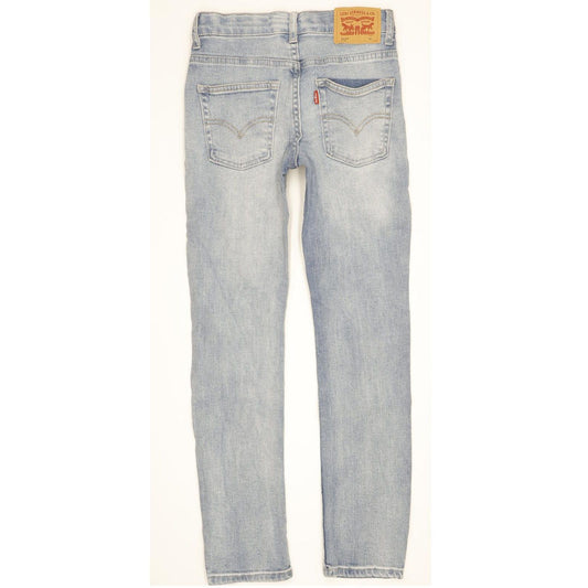 Levi's 512 Kids Blue Tapered Slim Stretch Jeans W24 L26