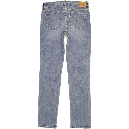Levi's 712 Women Blue Straight Slim Jeans W30 L32