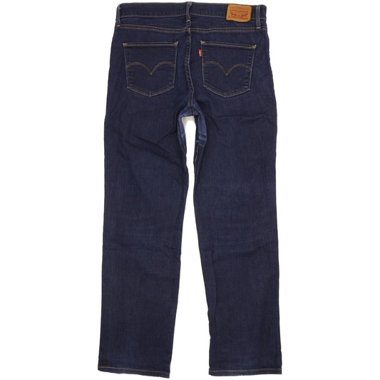 Levi's 314 Shaping Women Navy Straight Slim Stretch Jeans W29 L30