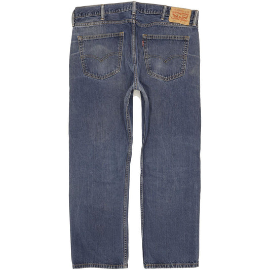 Levi's 504 Men Blue Straight Regular Jeans W38 L29