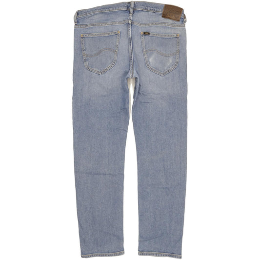 Lee Daren Men Blue Straight Slim Stretch Jeans W34 L30