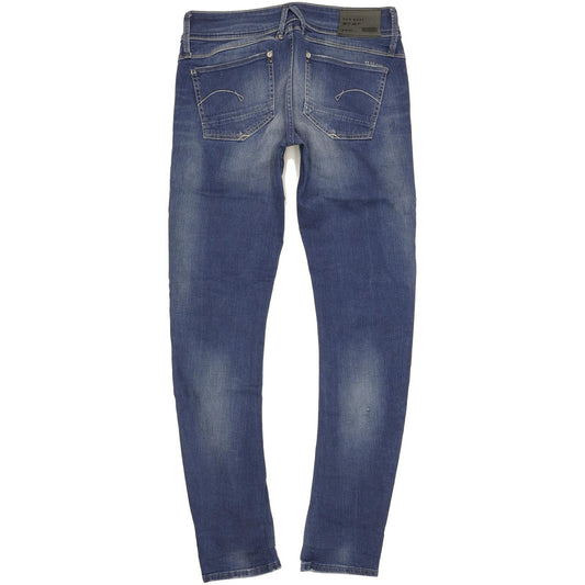 G-Star Lynn Women Blue Skinny Slim Stretch Jeans W30 L32