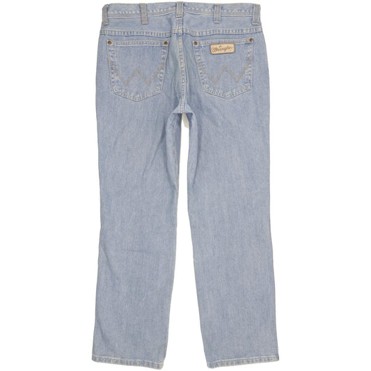 Wrangler Texas Men Blue Straight Regular Jeans W36 L30