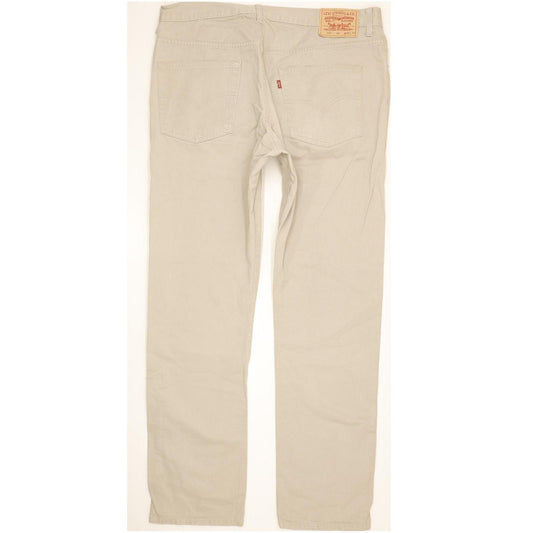 Levi's 581 Men Beige Straight Regular Jeans W38 L33