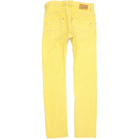 Diesel Krooley Kids Yellow Tapered Slim Stretch Jeans High Waisted W30 L33