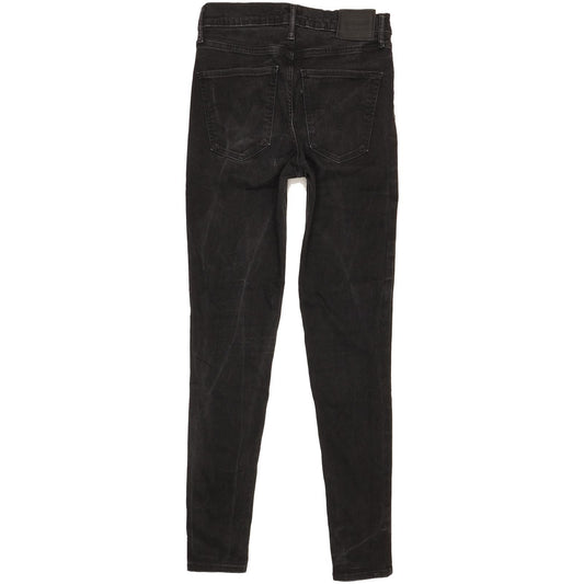 Levi's Mile Black Skinny Slim Stretch Jeans High Waisted W28 L30