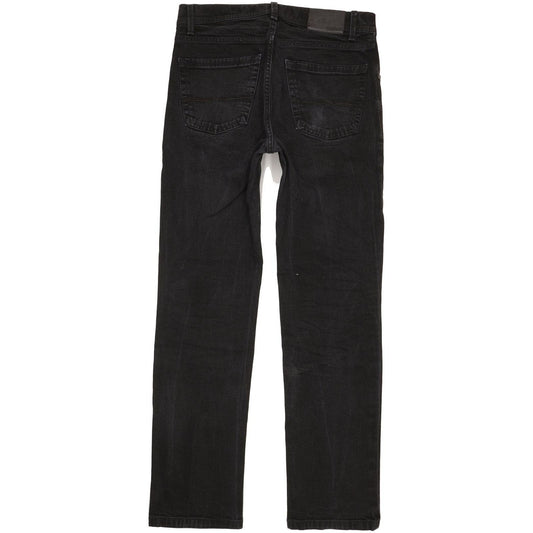 Pioneer Rando Men Black Straight Regular Stretch Jeans W32 L32