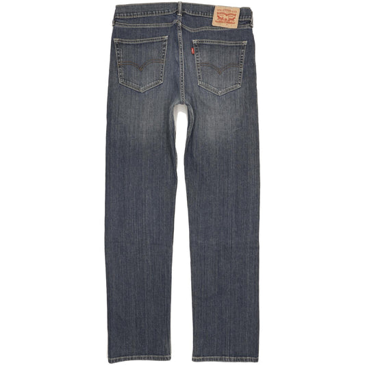 Levi's 505 Men Blue Straight Regular Jeans W33 L34